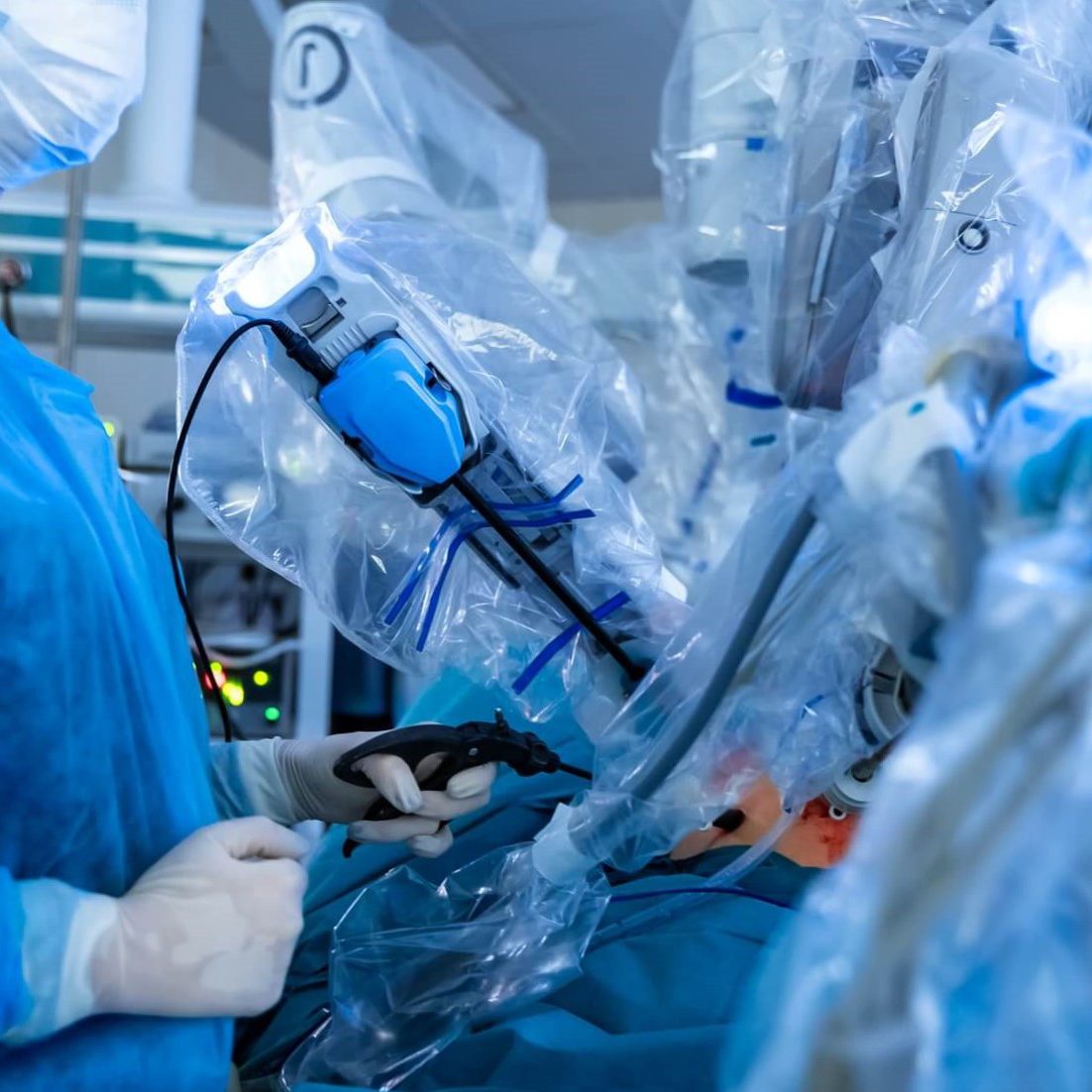 cirugía colorrectal en Valencia - robot